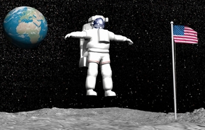 アポロ計画で人類初の月面着陸に成功！ 冷静沈着な